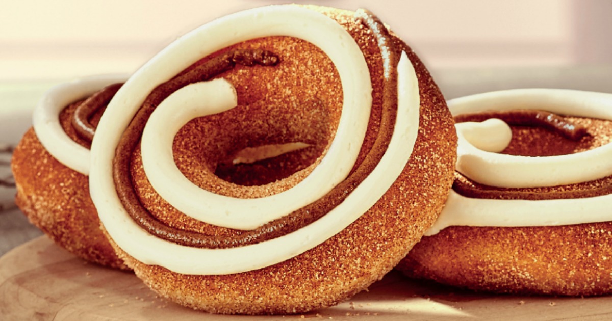 FREE Krispy Kreme Cinnamon Swirl Doughnut w/ Purchase for Rewards