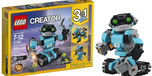 LEGO Creator Robo Explorer Only $11.99 Shipped (Regularly $20)