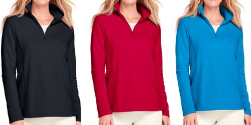 Lands’ End Women’s Fleece Pullover Only $13 (Regularly $35)