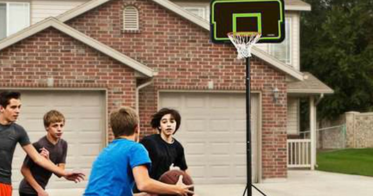 Lifetime 44" Impact Basketball Hoop Only 63.99 Shipped (Regularly 99)