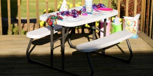 Lifetime Kids Picnic Table Just $44 Shipped (Awesome Reviews)