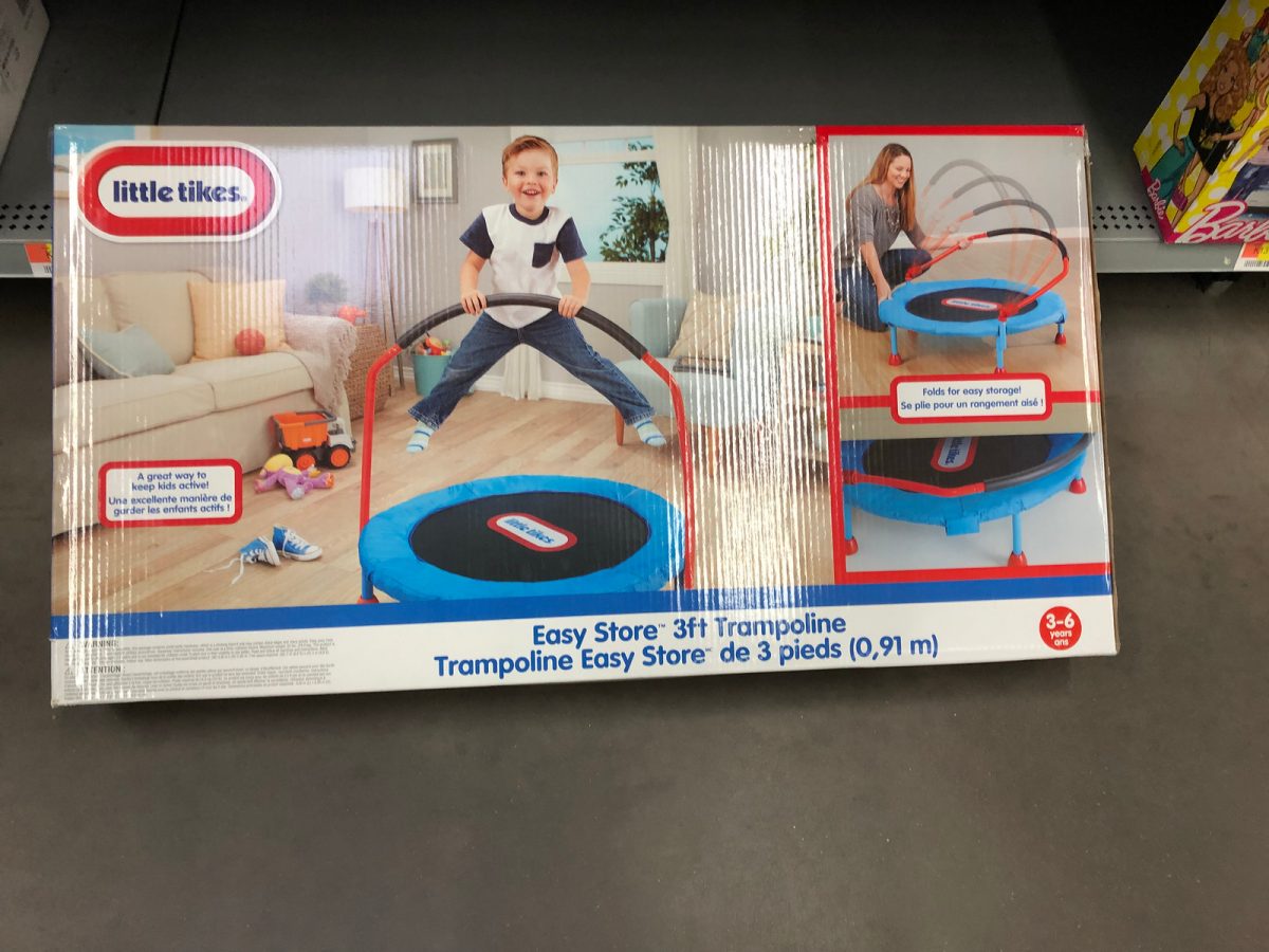 target little tikes trampoline