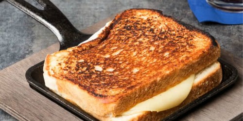 Lodge 5″ Square Cast Iron Griddle Only $6 (Regularly $16)