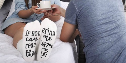 Amazon: Coffee Socks Gift Set Just $9 Shipped