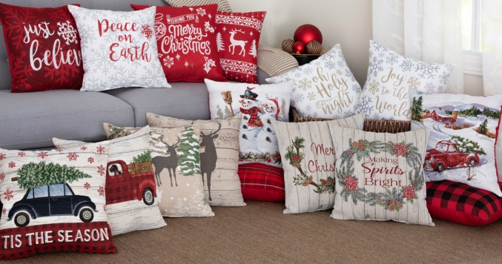 holiday pillows