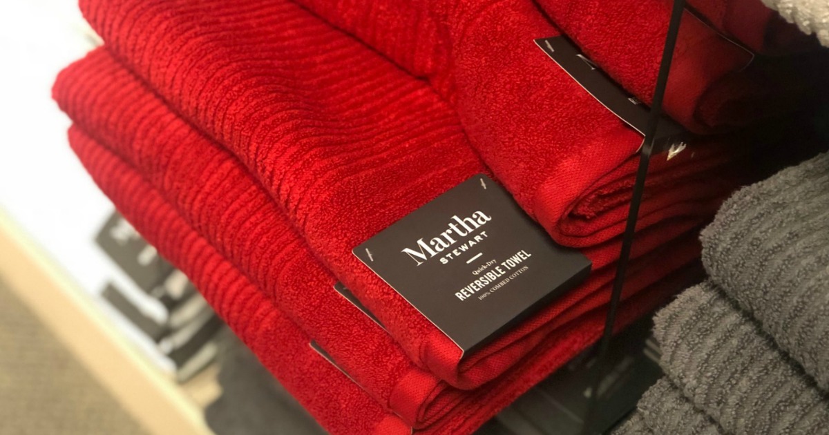 Macy's martha stewart discount quick dry towels