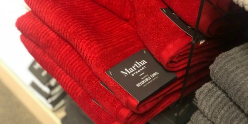 Martha Stewart Collection Quick Dry Bath Towels Only $3.99 at Macy’s (Regularly $16)