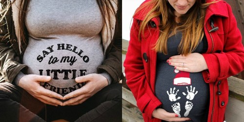 Adorable Maternity Tees as Low as $14.99 on Zulily (Regularly $30)