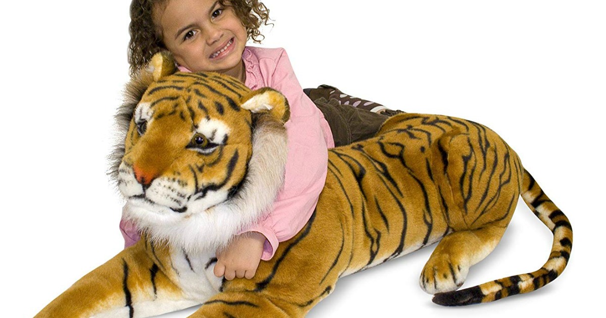 melissa and doug plush tiger