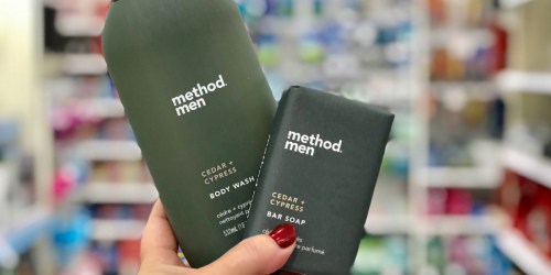 40% Off Method Men Bar Soap & Body Wash at Target