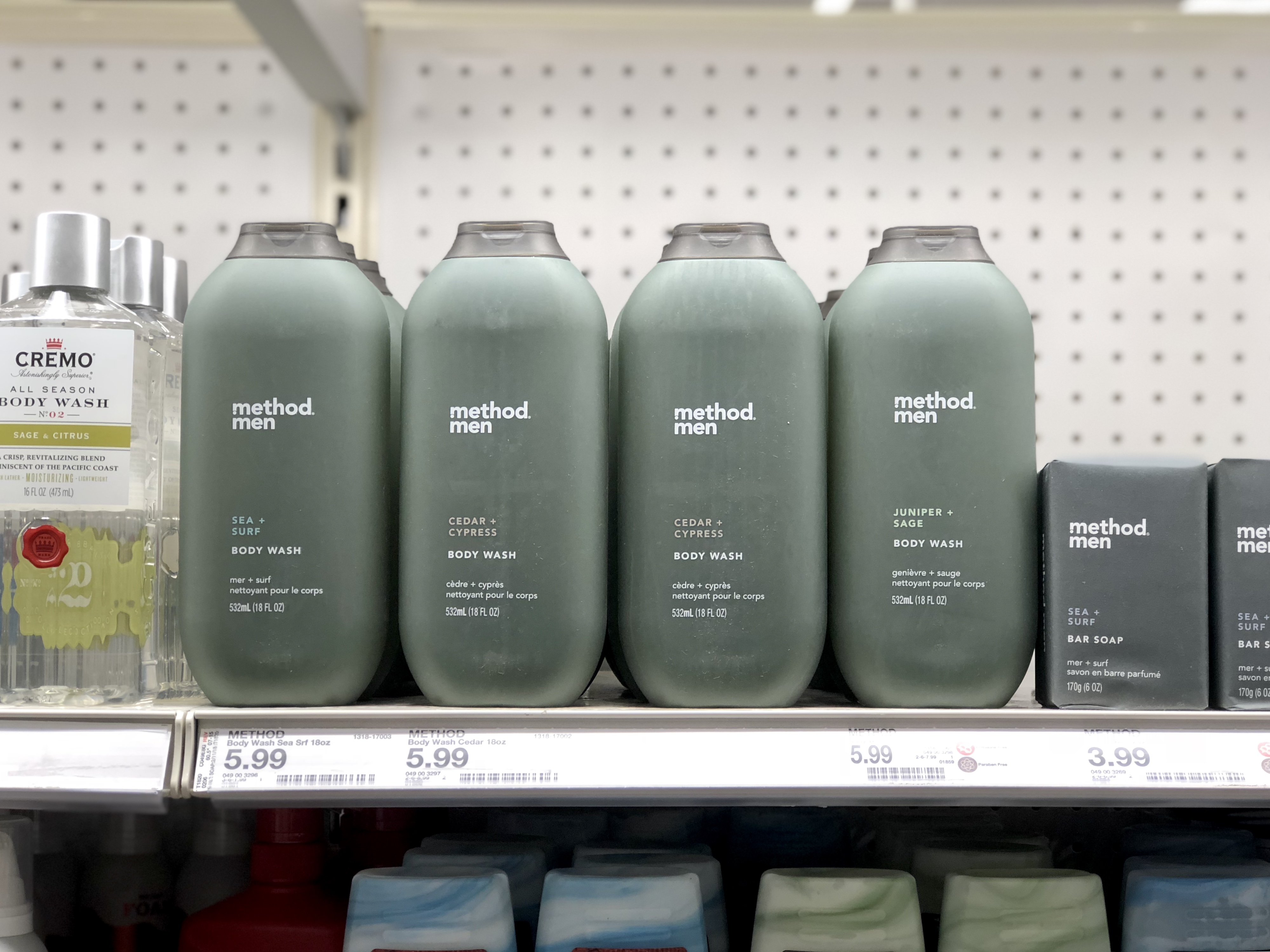 target body soap