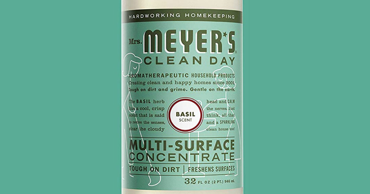 Amazon Mrs. Meyer's Clean Day MultiSurface Concentrate 2Count as Low