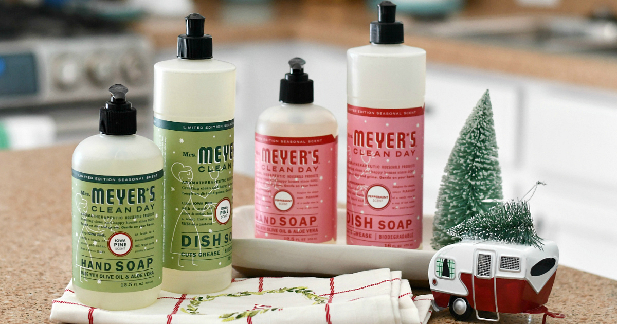 FREE Mrs. Meyer’s Holiday Gift Set with Purchase from Grove