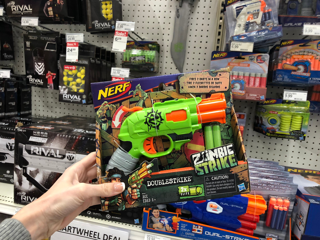 nerf stuff at target