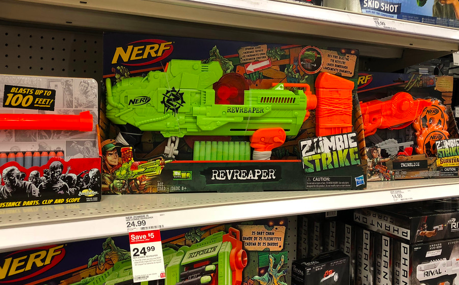 nerf zombie strike revreaper blaster