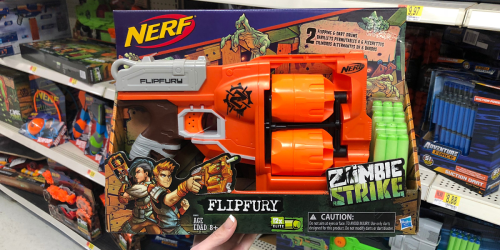 Nerf Zombie Strike FlipFury Gun Only $10 Shipped (Regularly $20)