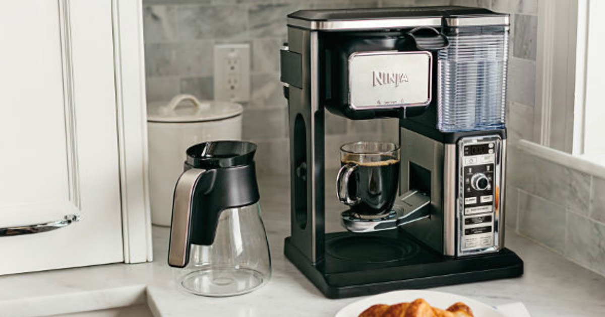Ninja Coffee Bar Glass Carafe Coffee System Only 84.99 Shipped