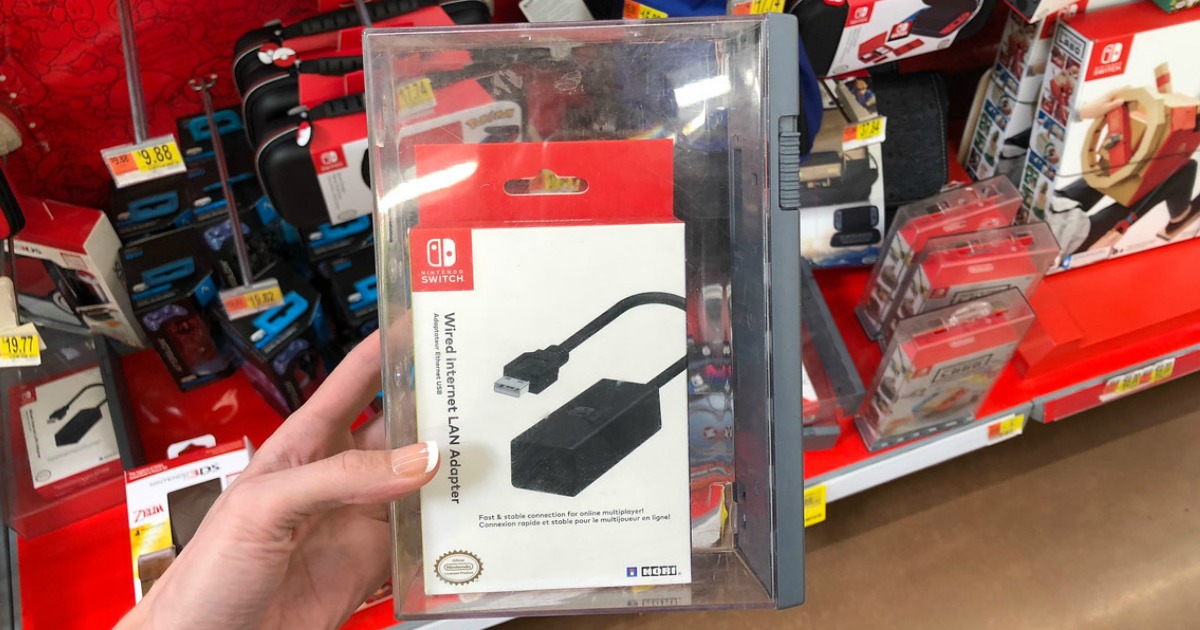 Nintendo Switch Lan Adapter Possibly Only $13 at Walmart