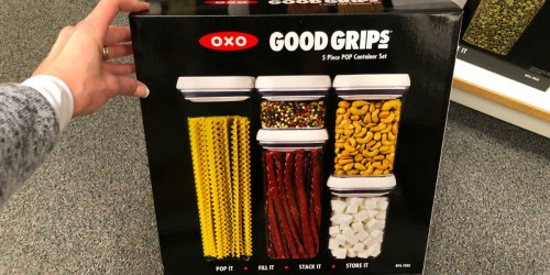 OXO Good Grips 5-Piece POP Storage Container Set as Low as $25.19 Shipped at Kohl’s