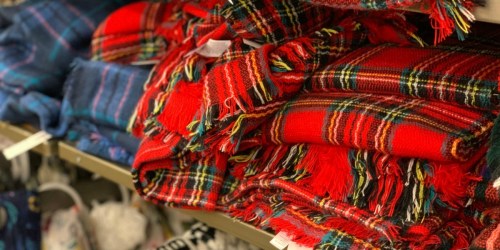 Old Navy Flannel Scarves ONLY $8 (Regularly $18+)