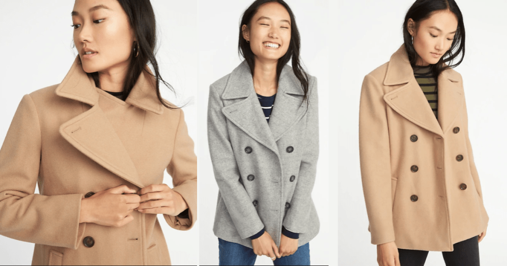 Old Navy Women's Peacoat Just $25 (Regularly $60) - Hip2Save