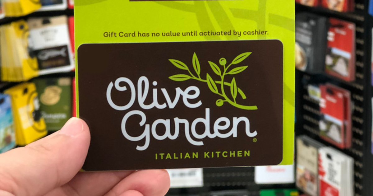 Free 10 Olive Garden Bonus Gift Card With Every 50 Gift Card