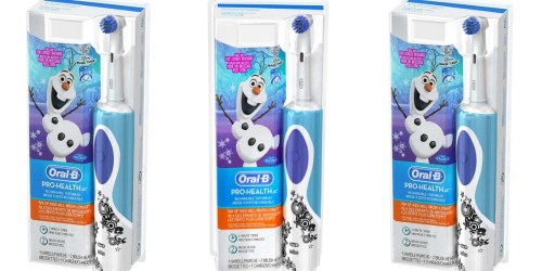 Amazon: Oral-B Kids Electric Toothbrush w/ 2  Brush Heads Only $14.99 Shipped (Regularly $32)