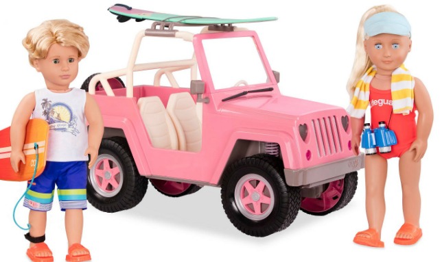 target doll jeep