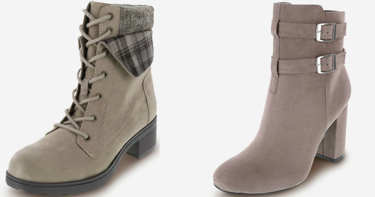 payless lace up boots