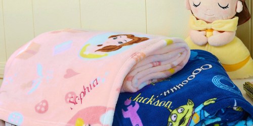 Personalized Disney Fleece Throws Only $12 (Regularly $26)