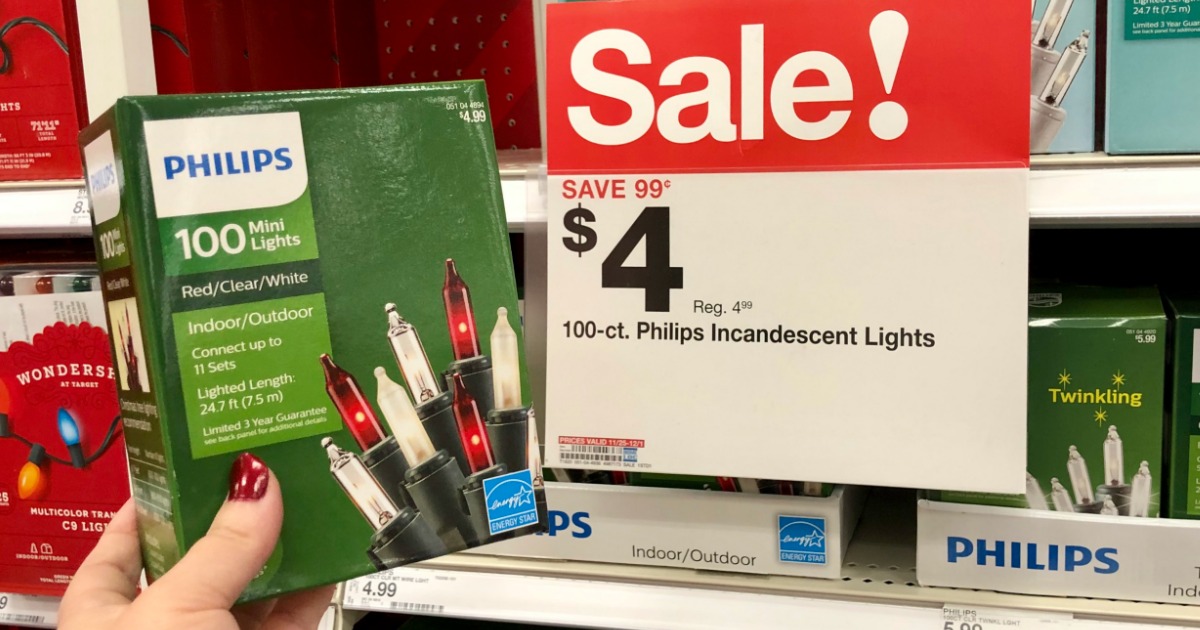 Over 30 Off Holiday Lights at Target