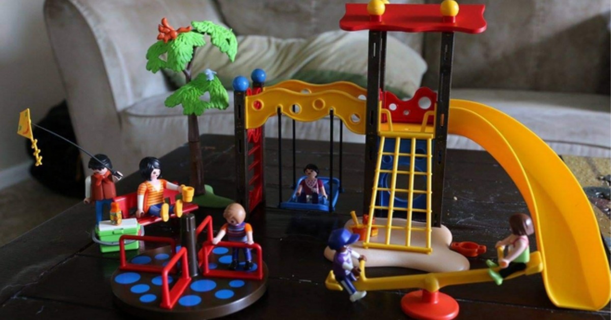 playmobil playground set