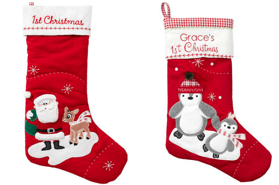 Pottery Barn Kids Personalized Christmas Stockings as Low as $13 ...