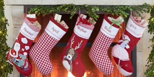 Pottery Barn Kids Personalized Christmas Stockings as Low as $13 Shipped (Regularly $30)