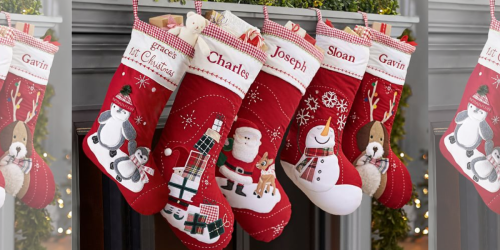 Up to 75% Off Pottery Barn Christmas Stockings + Free Shipping
