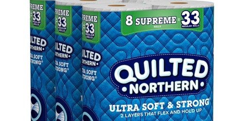 Amazon: Quilted Northern Toilet Paper 24 Supreme Rolls Just $18.19 Shipped