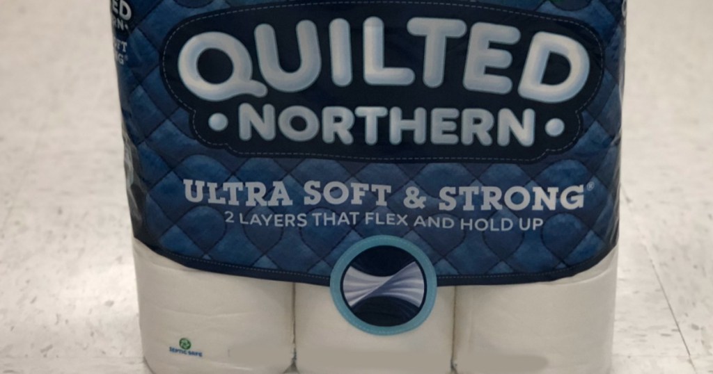 Quilted Northern toilet paper package