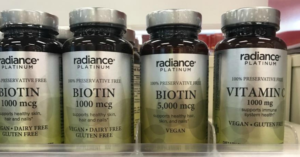 Radiance Platinum Vitamin C 60Count Only 24¢ Each Shipped After CVS