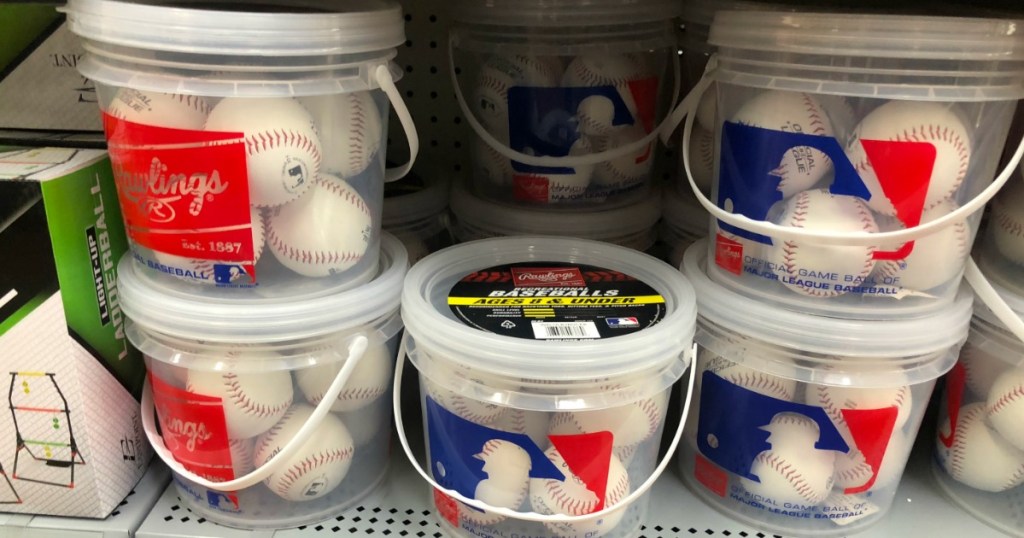 Rawlings Bucket of Baseballs Only 7.83 (Regularly 13) + More • Hip2Save