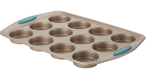 Rachael Ray Nonstick 12-Cup Bakeware Only $7.96 (Regularly $17) – Ships w/ $25 Amazon Order