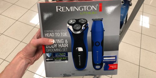 Remington Shaver & Groomer Set as Low as $19.99 Shipped After Rebate (Regularly $200) + Earn Kohl’s Cash