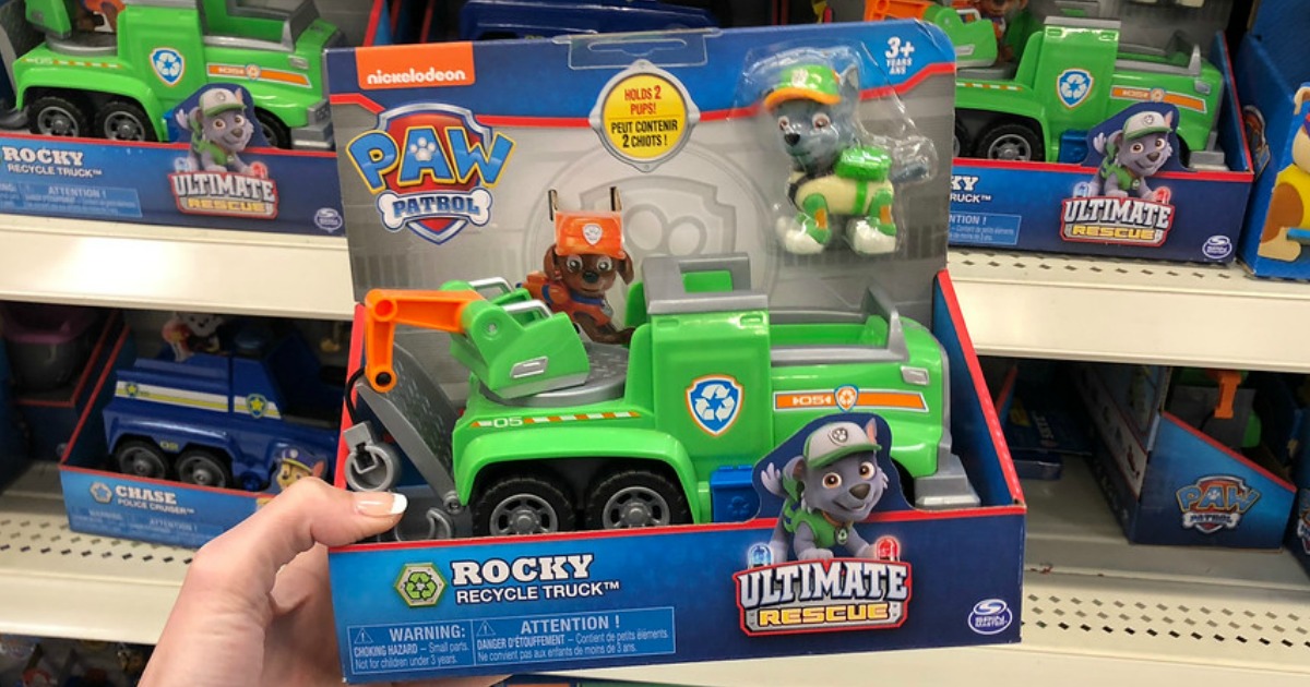 rocky's ultimate rescue recycling truck
