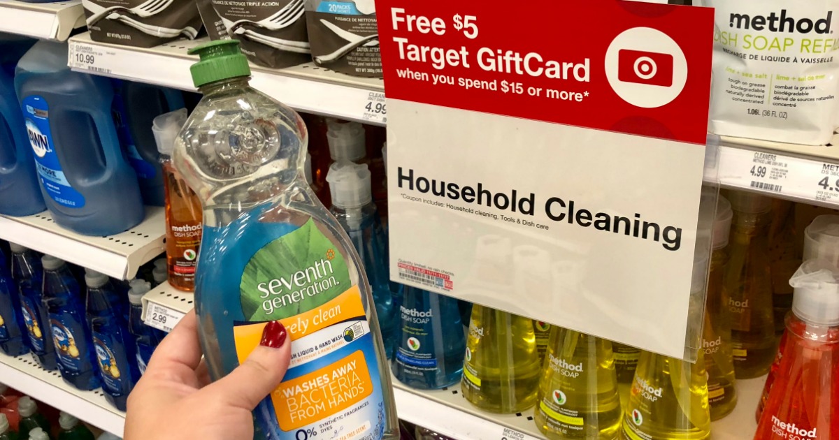 Seventh Generation Dish Soap & Dishwasher Detergent Only 1.75 Each