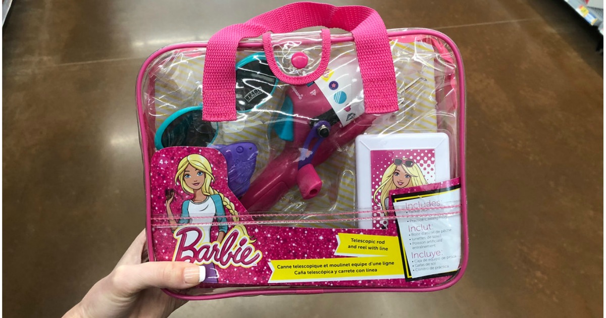 Shakespeare Barbie Youth Fishing Purse Kit Just 6.88
