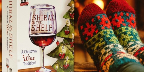 Shiraz on the Shelf Gift Set Only $29.99 (A Christmas Wine Tradition for the Frazzled Adult)