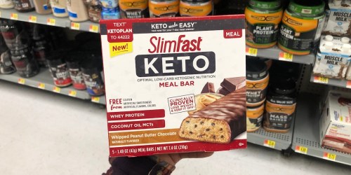 New $2/1 SlimFast Keto Product Coupon = 40% Off Fat Bombs, Meal Bars, Test Strips & More