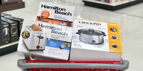 Target: Small Kitchen Appliances Only $10 (Crock-Pot, George Foreman & More)