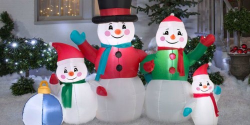 Home Depot: Up to 50% Off Christmas Inflatables & Decorations + FREE Shipping