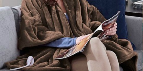 Serta Snuggler Heated Cape/Throw Only $39.79 on Zulily (Regularly $90)