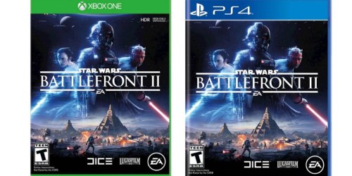 Star Wars Battlefront II PS4 or Xbox One Video Game Only $7.99 Shipped (Regularly $30)